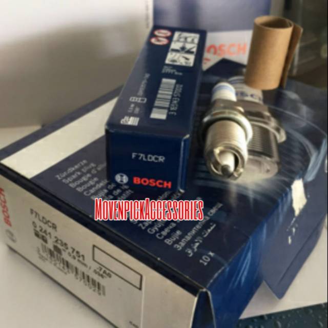 BUSI SPARK PLUG BOSCH F7LDCR - ISI 10PCS