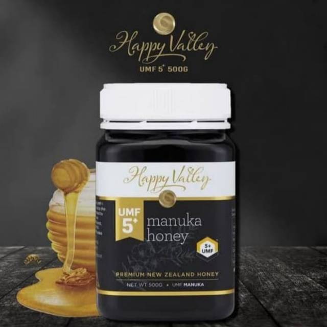 

Original New Zealand Manuka Honey from Happy Valley, UMF 5+ 500 gram