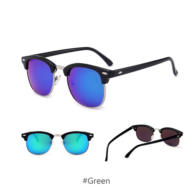 Kacamata Hitam Polarized UV400 Bingkai Persegi Gaya Klasik Untuk Pria Mengemudi