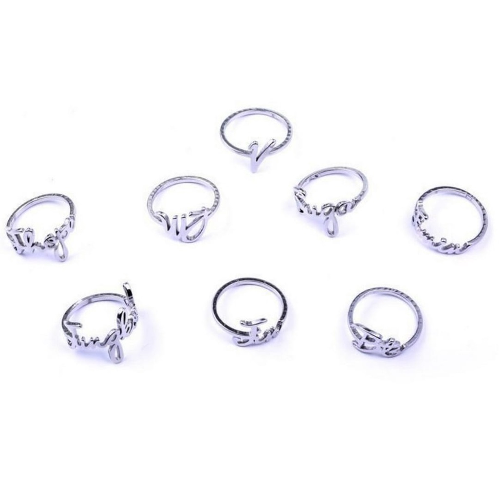 Cincin BTS Bangtan Boys KPOP BTS Ring Member Korean