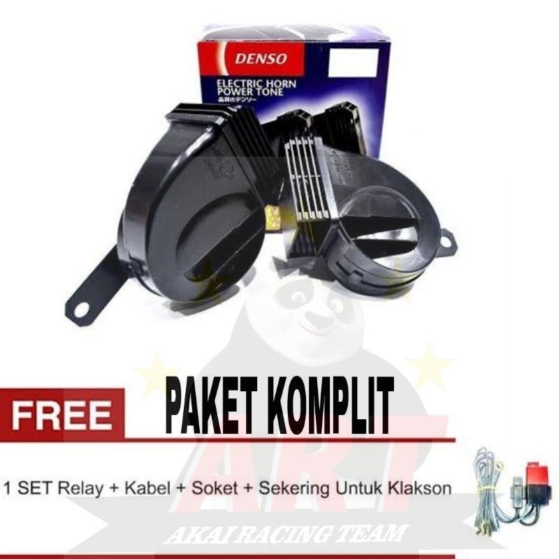 Klakson Denso Keong Waterproof Anti Air Universal Motor Dan Mobil