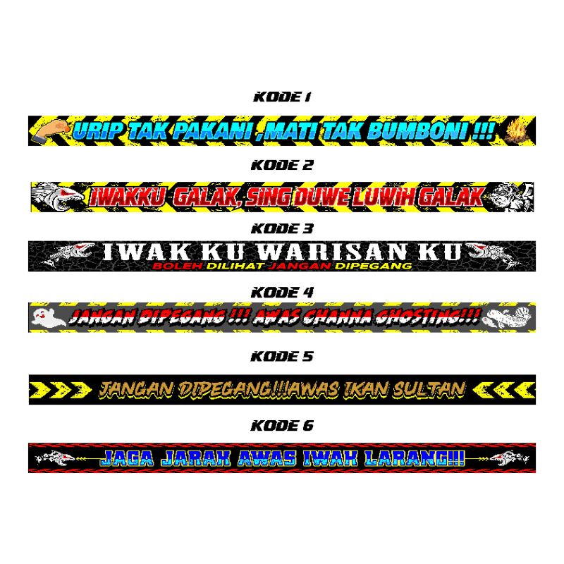

Stiker Aquarium Ikan galak Ukuran 30cm 40cm 50cm 60cm 80cm dan 100cm, Decal Aquarium Iwak