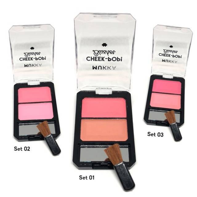 MUKKA CHEEK POP BLUSHER B27 BPOM / BLUSH ON