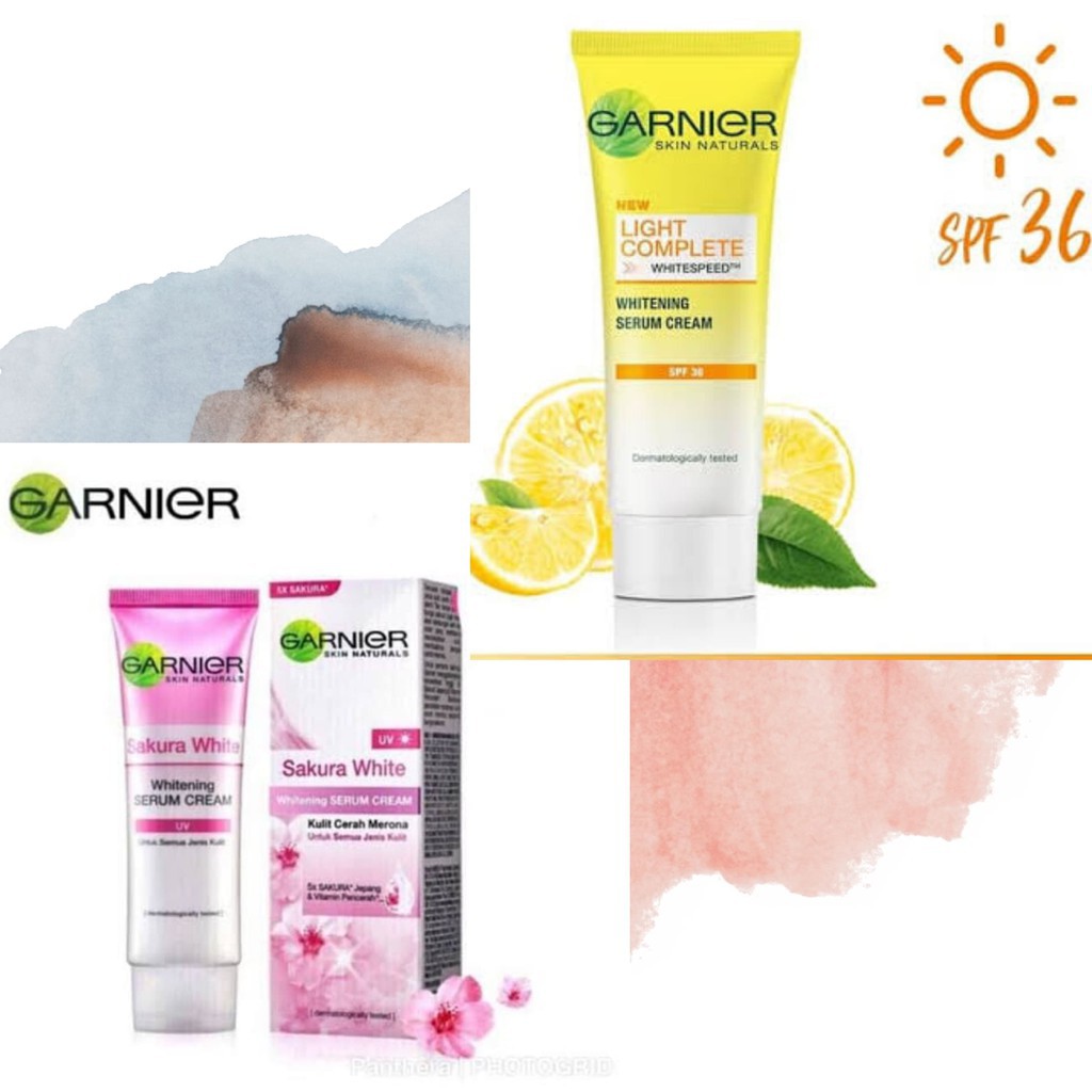 ❄️MATCHA❄️ GARNIER FACIAL FOAM / LIGHT COMPLETE / SAKURA WHITE WHIP / PURE ACTIVE SCRUB SABUN WAJAH