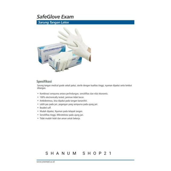 sarung tangan safeglove