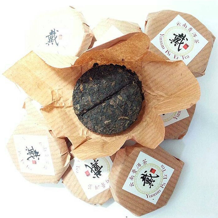 

B062 Chinese Tea Yunnan Pu Er 9Gram Riped (2005) g054S