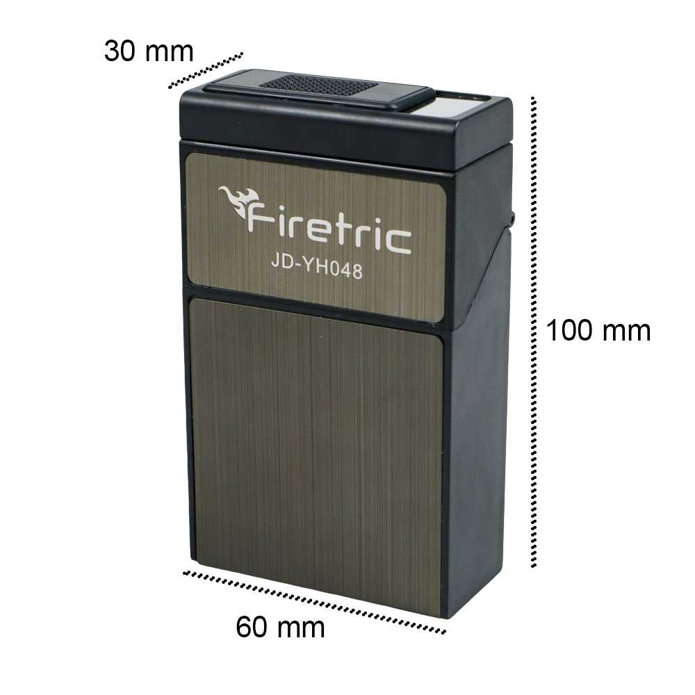 Firetric Kotak Rokok 20 Slot Korek Elektrik Pyrotechnic - JD-YH048