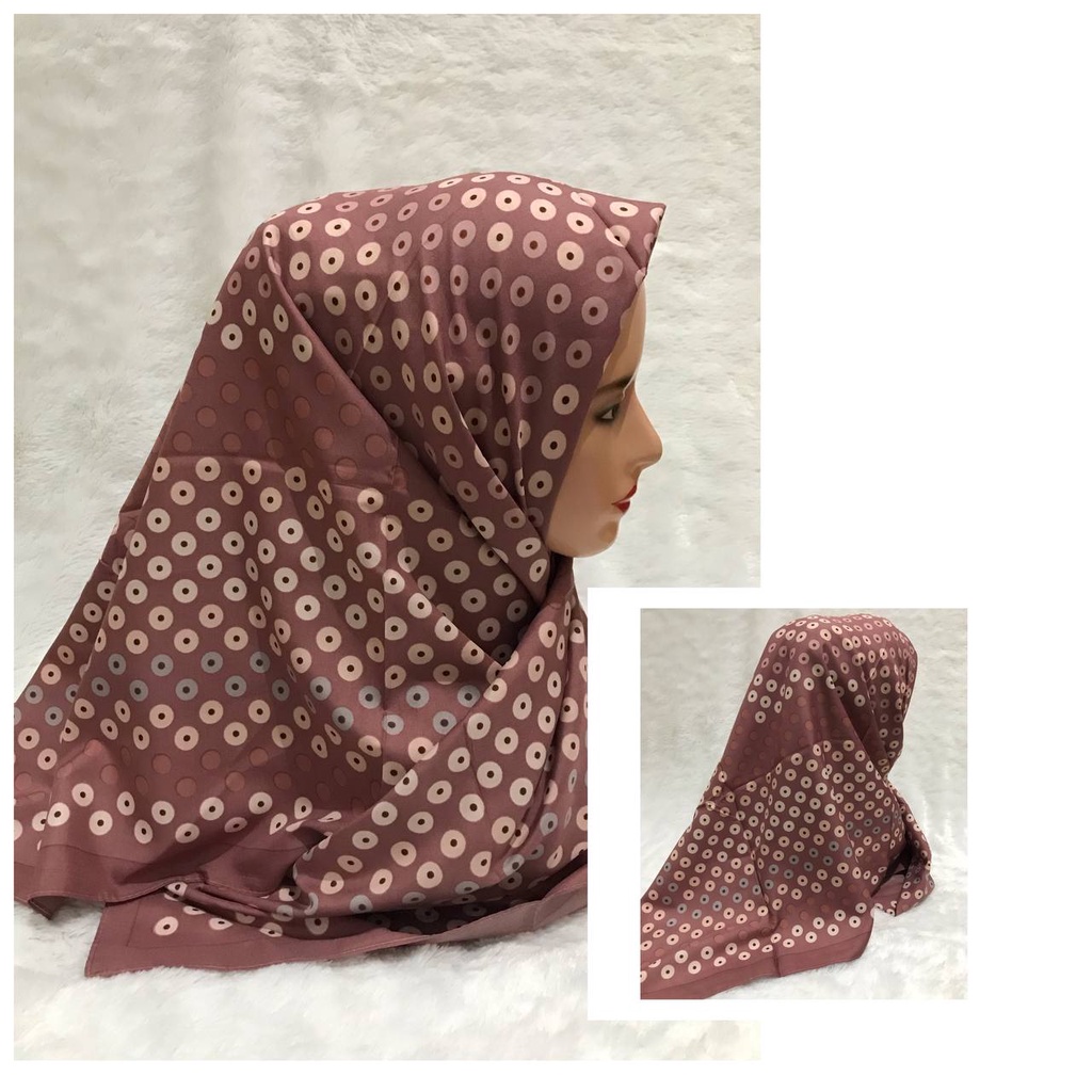 Umama Silk Motif Jilbab Segiempat Hijab Segi4 Motif Termurah