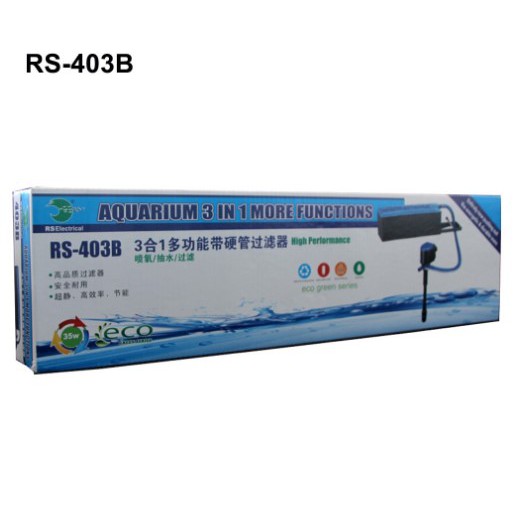 RS-403b Risheng Box Filter Akuarium Aquarium Top Filter RS403b