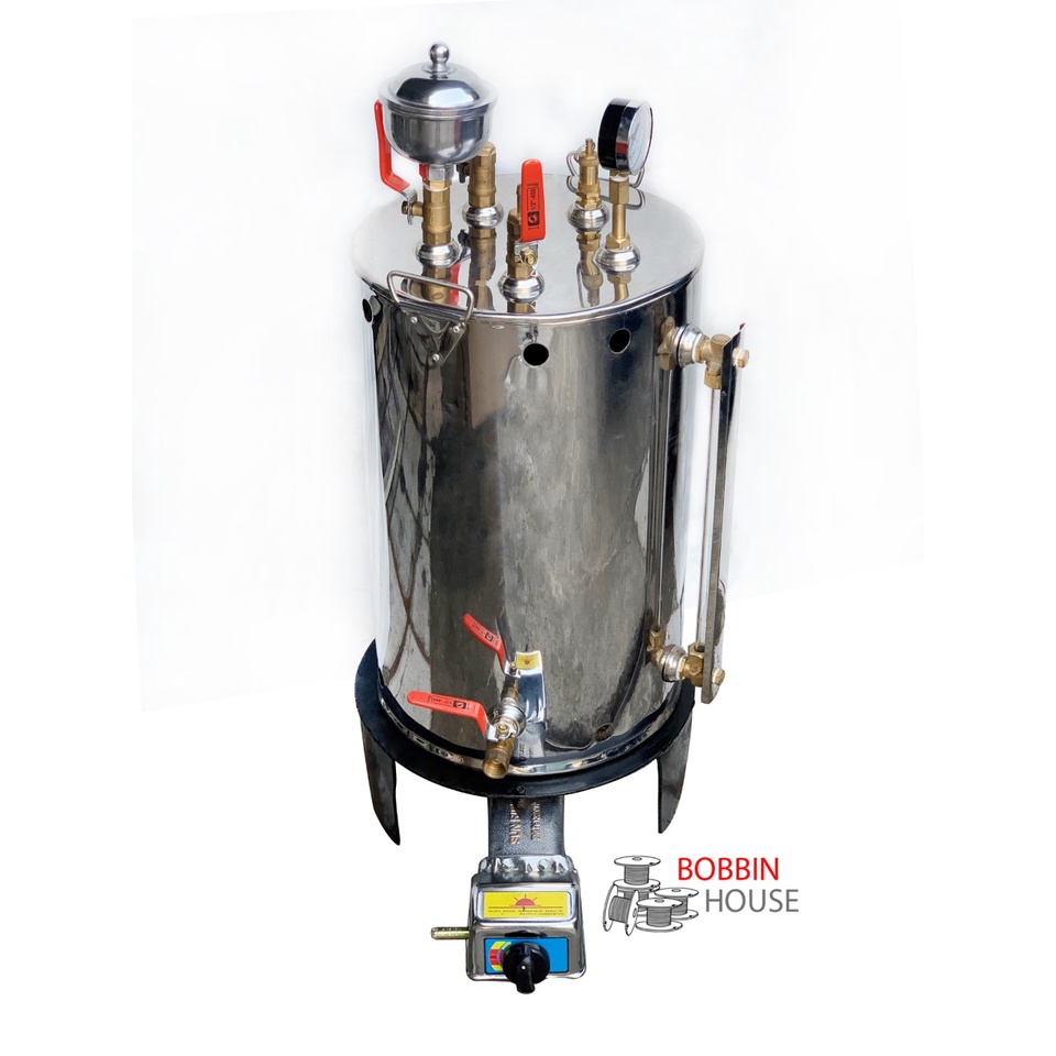 Setrika Uap Gas Boiler Laundry Tabung 20 Liter 20L 20 L