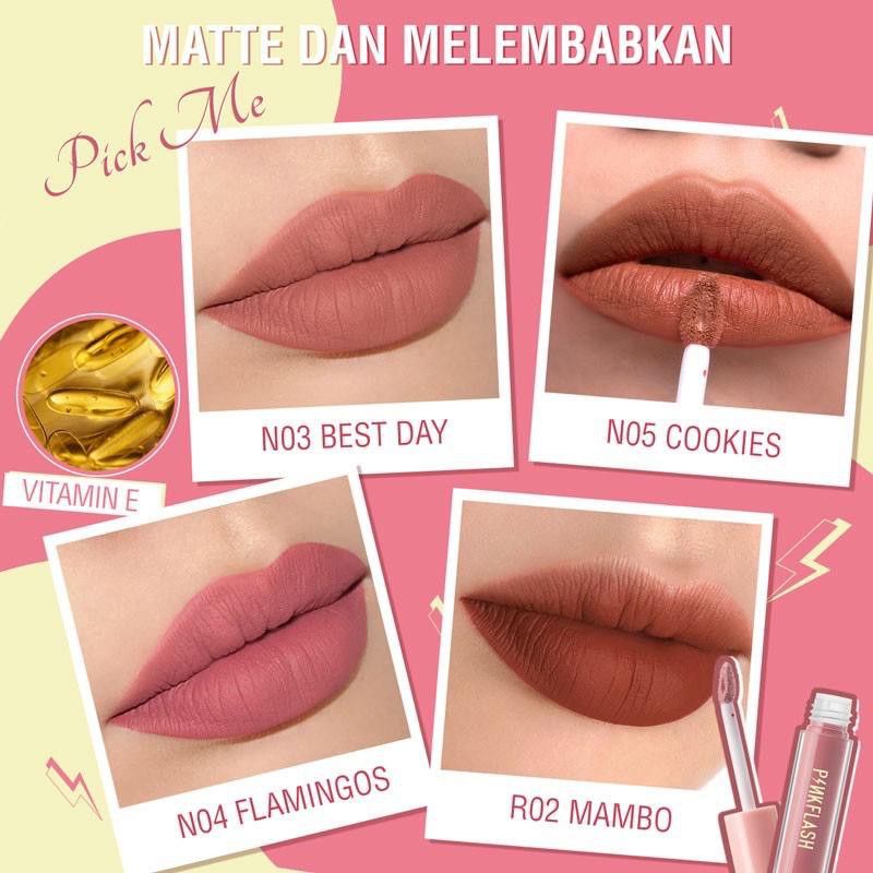 PINKFLASH  Lipstick Matte Bibir Cair