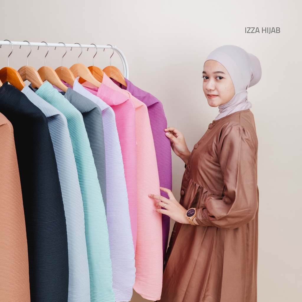 HIJAB INSTAN BERGO MARYAM TALI FULL PLISKET/BERGO PLISKET FULL / BERGO MARYAM TALI PLISKET