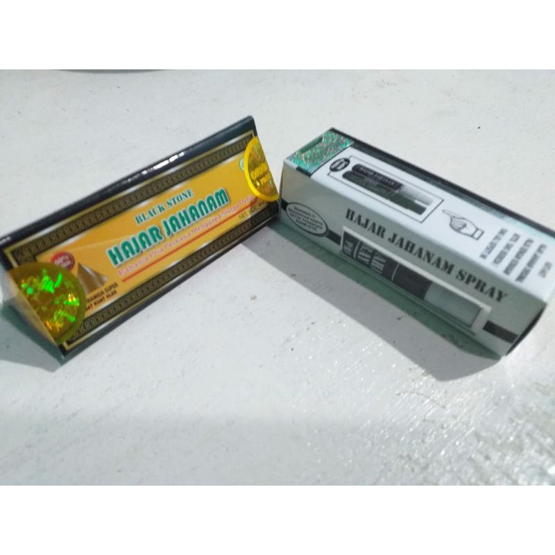 Paket hemat hajar jahanam gold & hj spray