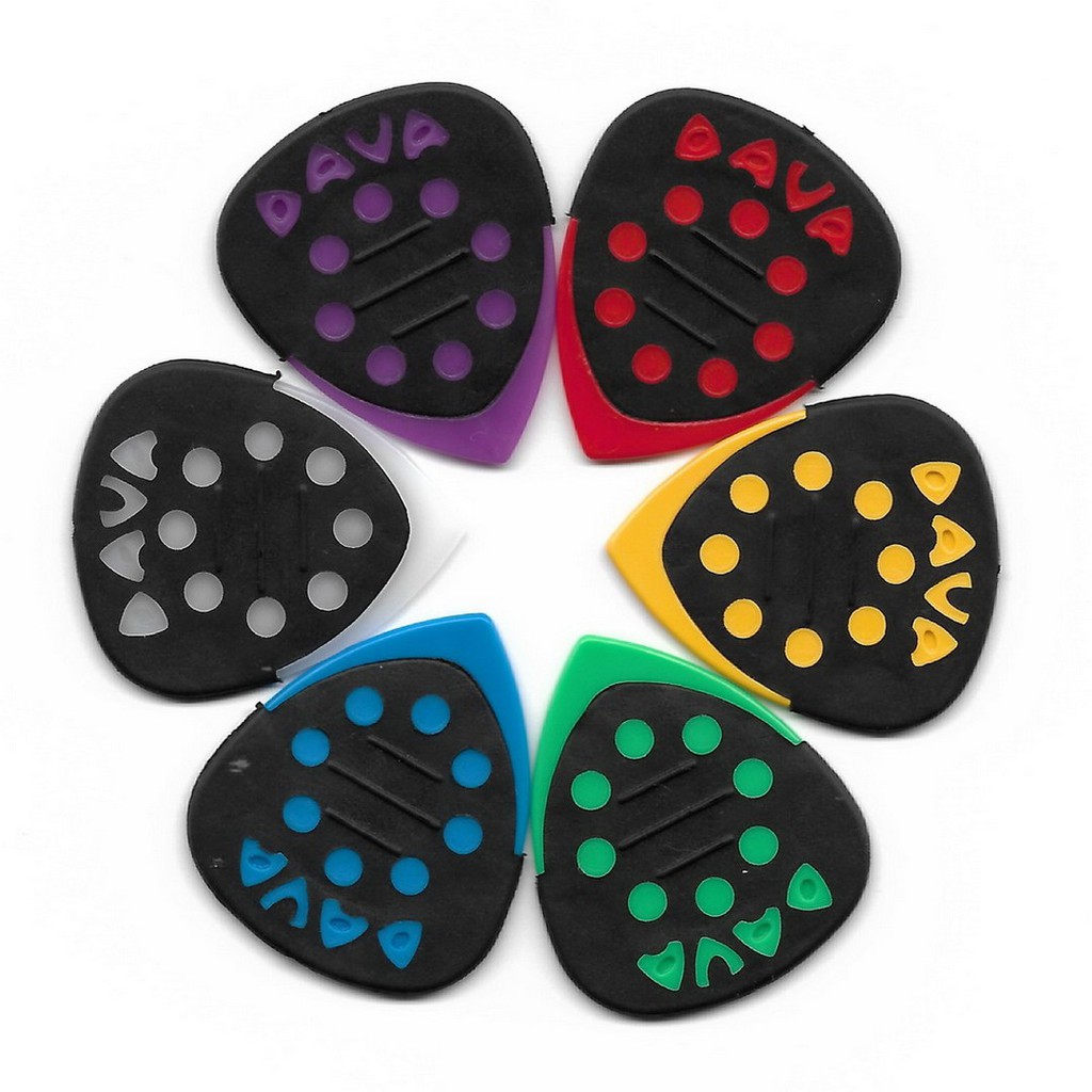 Pick Gitar Dava Grip Tips Delrin