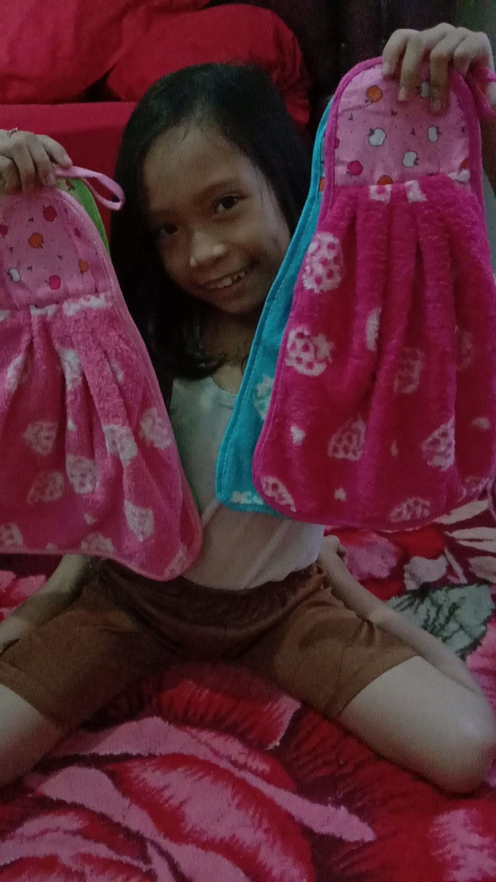 Hand Towel Microfibiber - Lap Tangan Serbet Lembut