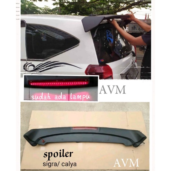 spoiler toyota calya