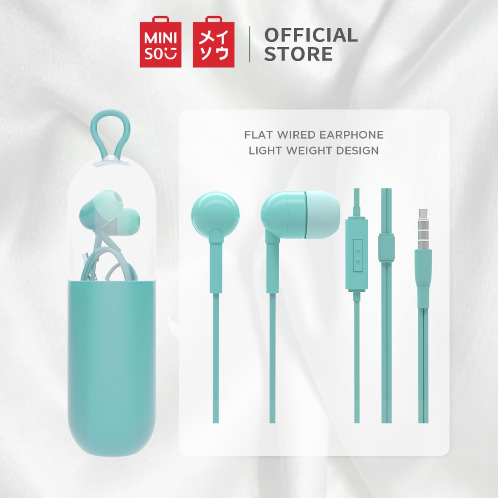 Miniso Official Music Earphone Colorful Capsule Headphones Noise