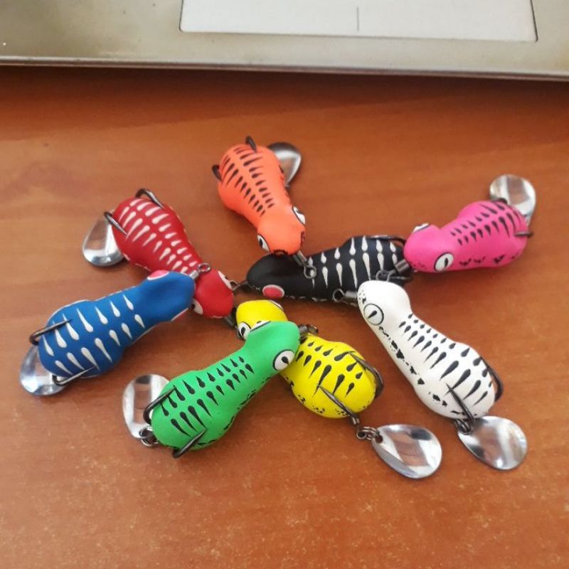 Umpan Casting Soft Frog cans lure