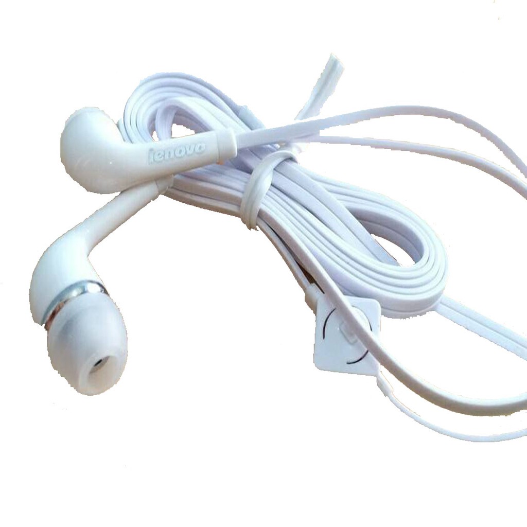 Headset Handsfree Earphone In Ear Handfree Stereo Untuk Semua Jenis Smartphone Jack Audio 3.5 mm / Headset Lenovo