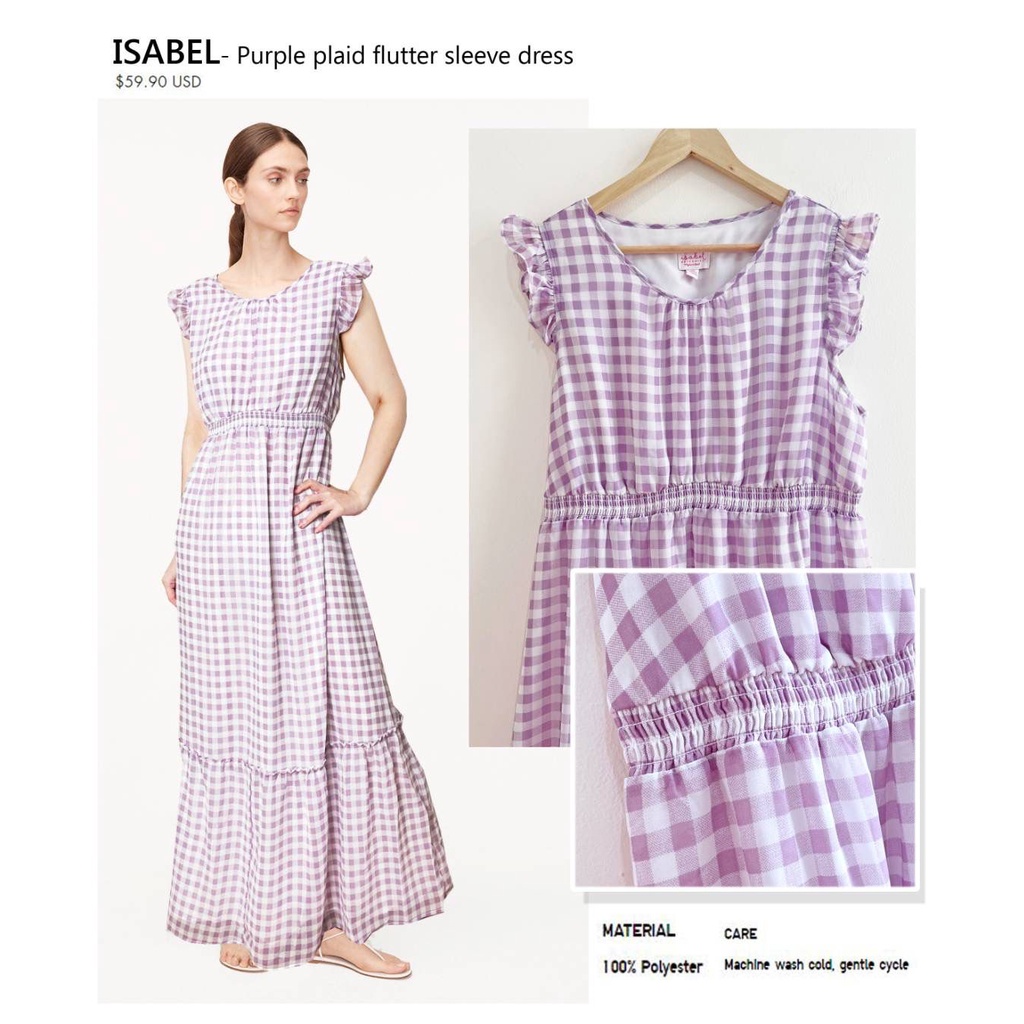 Is*bel printed maxy dress