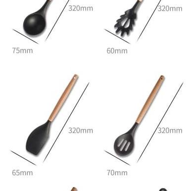 New Set Sutil Set Spatula Silicon Set Spatula Sutil Silicon