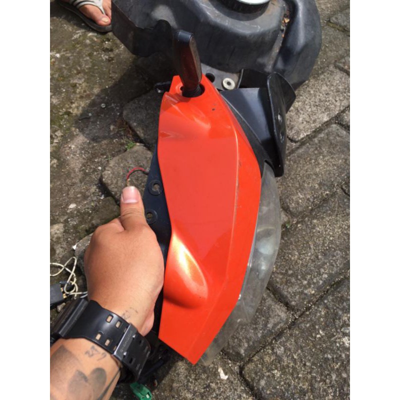 headlamp ktm duke 200