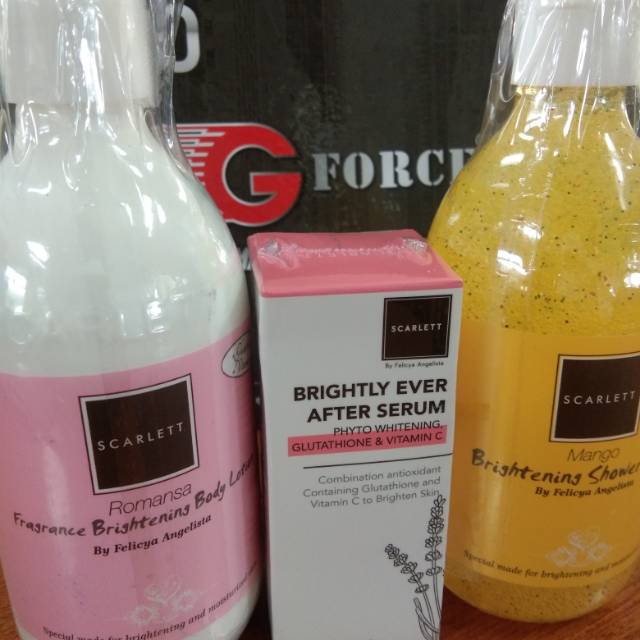 Scarlett Whitening Paket 3 item