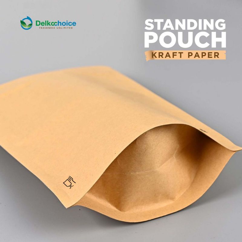 Standing Pouch Kraft Non Window Plastik Kemasan