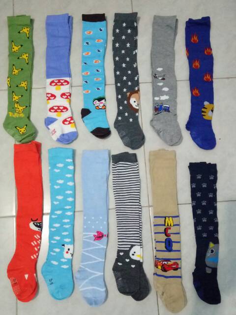 Legging cotton rich motif / legging baby motif dikaki /  motif dikirim random