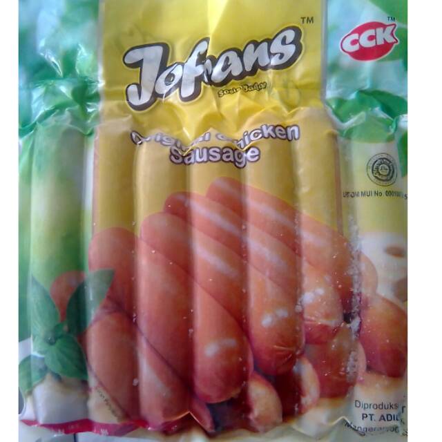 

JOFRANS SOSIS BAKAR AYAM ORIGINAL 500GR 7PCS