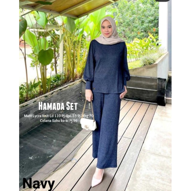 HAMADA SETELAN BAJU WANITA TERBARU