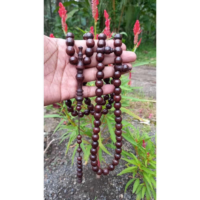 tasbih galih asem 12mm tasbih galih asem asli tasbih galih asem super tasbih galih asem hitam