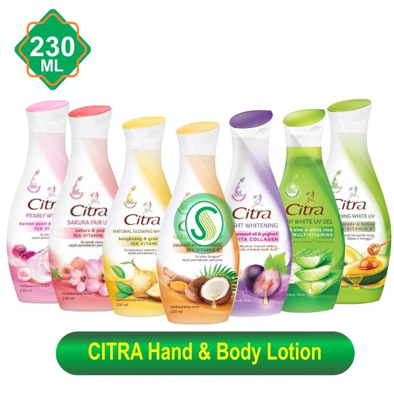 CITRA Body lotion ALL Variant 230ml