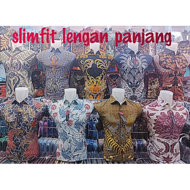 (BISA COD)kemeja batik kemeja slimfit kemeja pria kemeja kerja kemeja katun