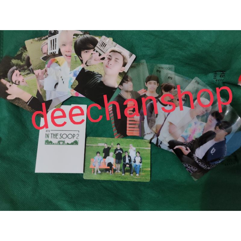 (SHARING) READY STOK BTS IN THE SOOP EARLY GIFT OFFICIAL PHOTOCARD / POSTCARD / PC