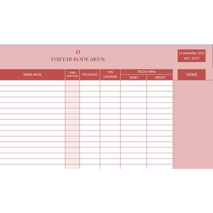 NEW Aplikasi Akuntansi xl | Software | File Excel | Akutansi