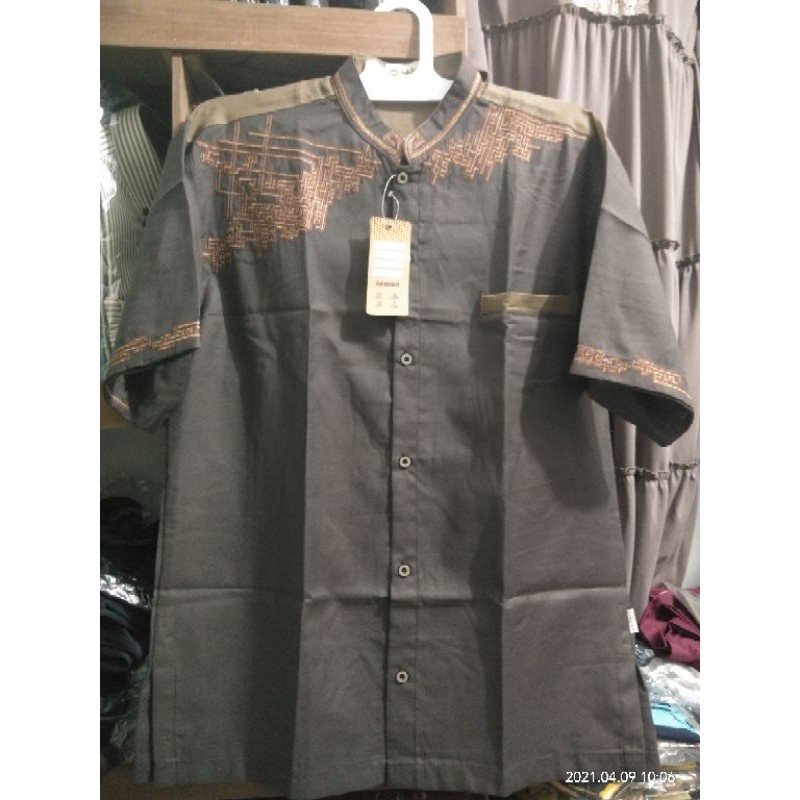 baju koko lengan pendek motif batik baju koko keren baju koko pria baju muslim pria