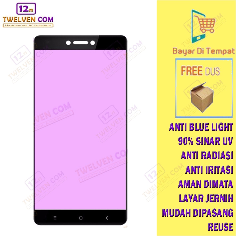 [FLASH SALE] ANTI BLUE LIGHT TEMPERED GLASS Xiaomi Redmi 4x