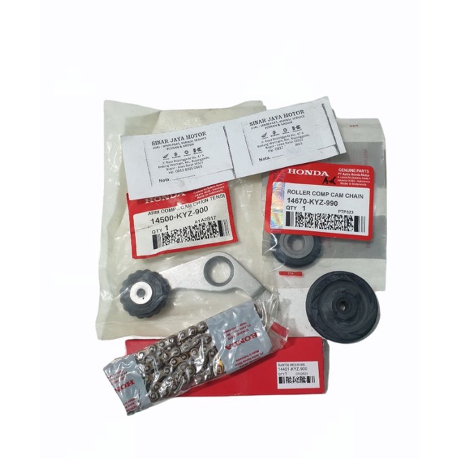 Rantai rol keteng set supra x 125 helm in supra x 125 F1 HGP set