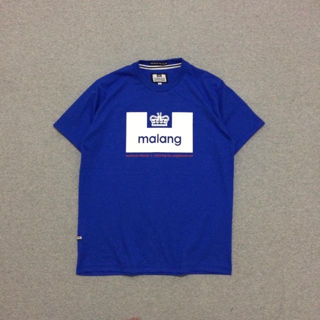 Kaos Weekend Offender Malang Series Blue