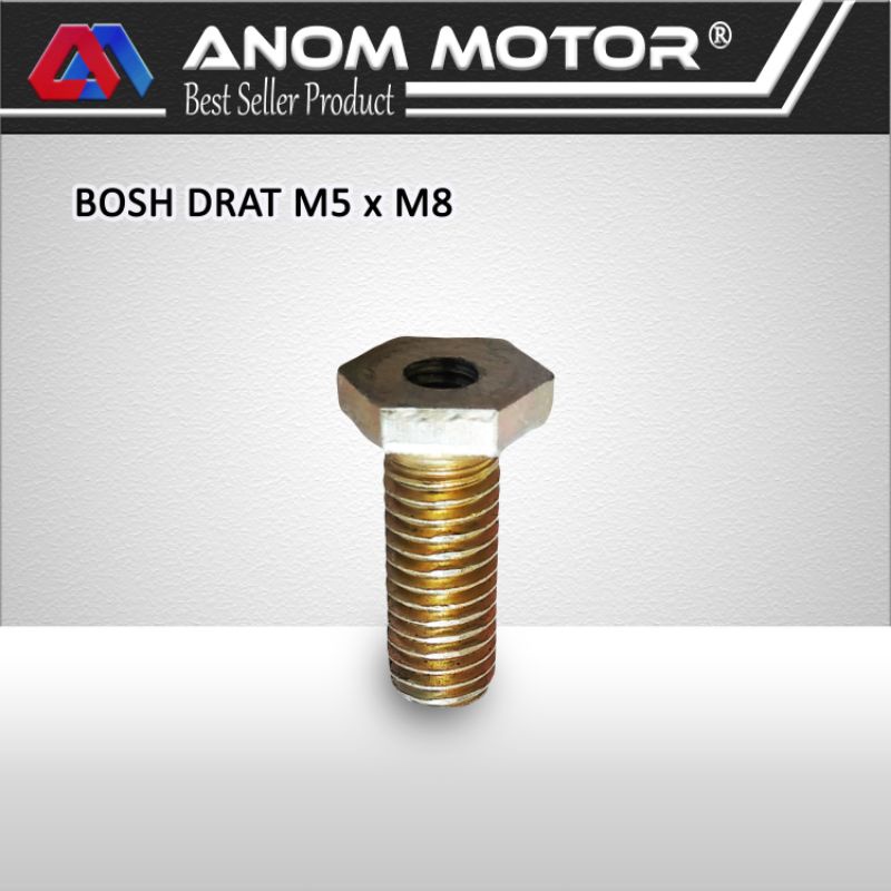 Bos drat baut 8 model baut (m5 - m8)