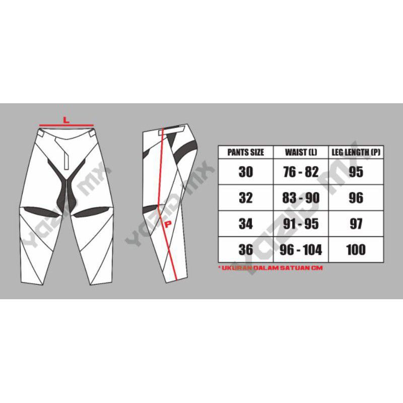 celana motocross pants cross trail MTB