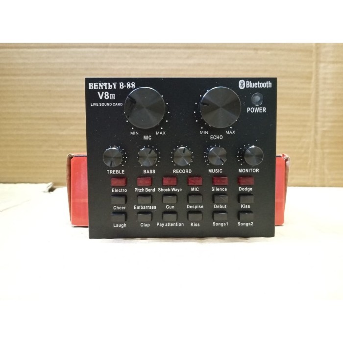 BENTLY B-88 LIVE SOUND CARD V8s