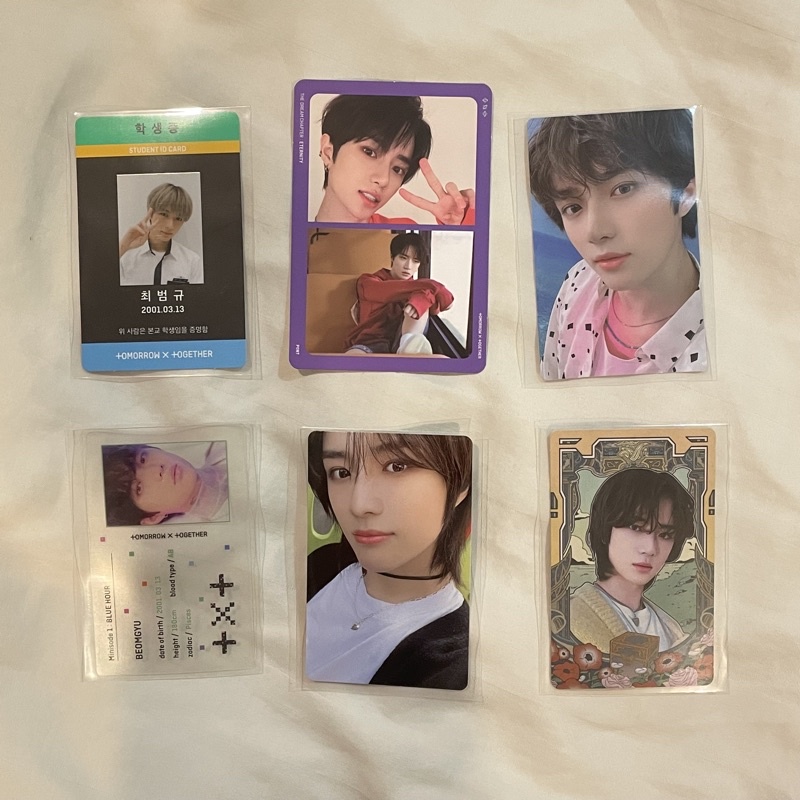 TXT Beomgyu Album Photocard