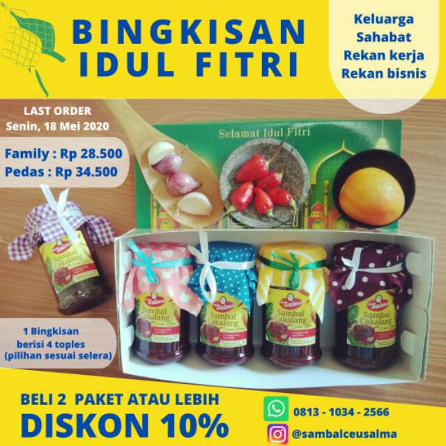 

Paket Hari Raya (2 pedas dan 2 family)