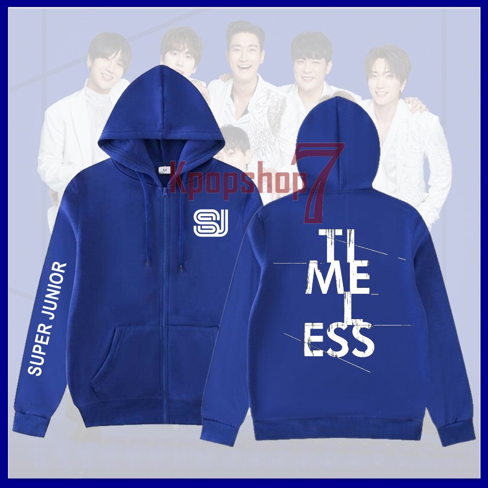 Jaket super junior hoodie super junior suju timeless