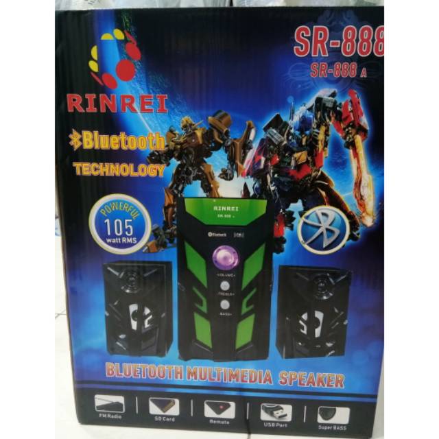 Speker bluetooth rinrei SR888A