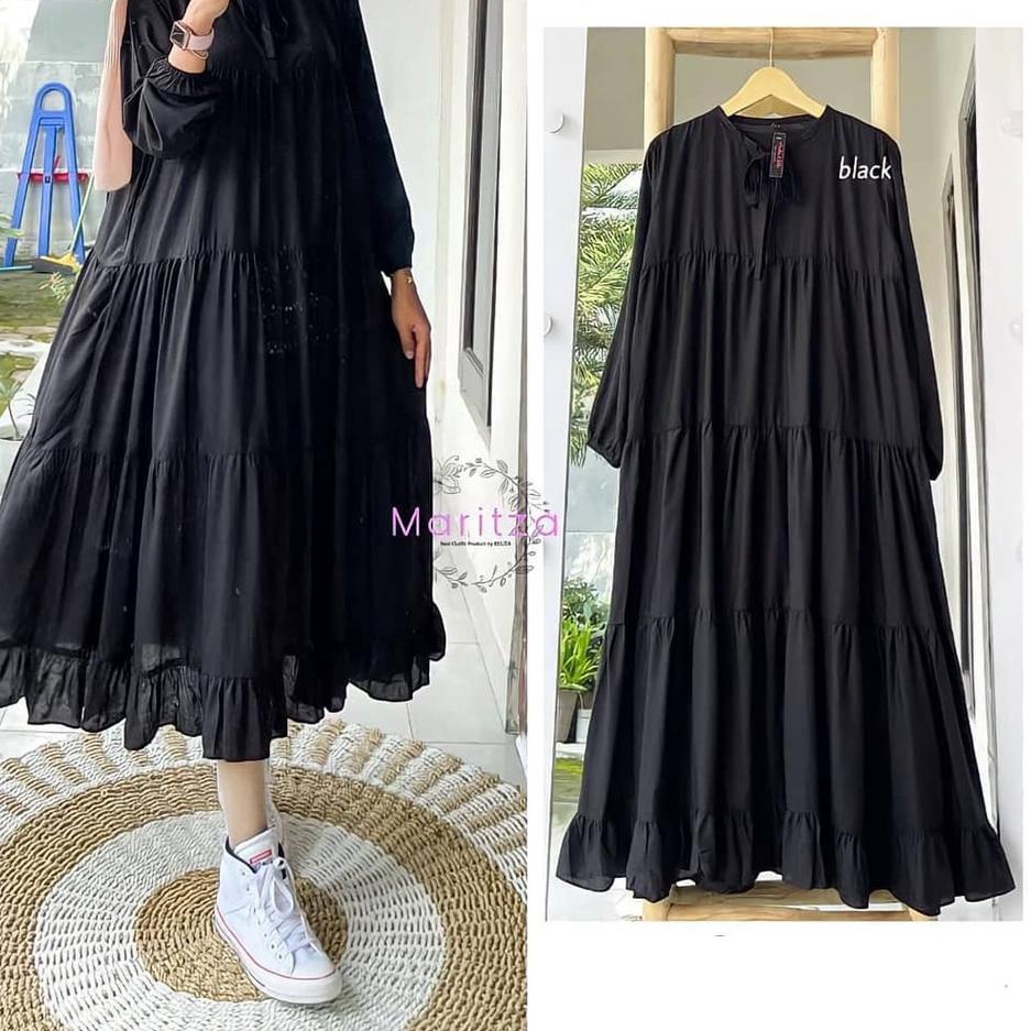 (SIAP KIRIM) Midi Dress Tunik Termurah Sojin Midi Dress Jumbo LD 120 Cm // Rachel Midi Dress // Gami