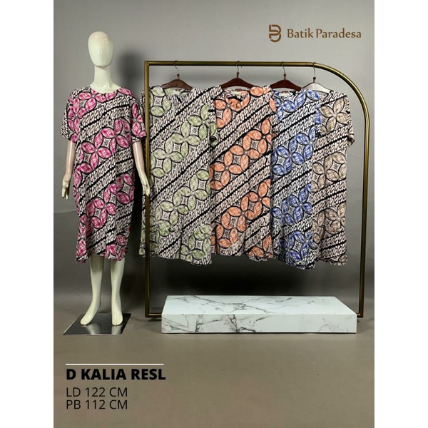 Daster Batik Pekalongan Daster Busui Daster Kalia Resleting All Size Batik Paradesa by Batik Huza