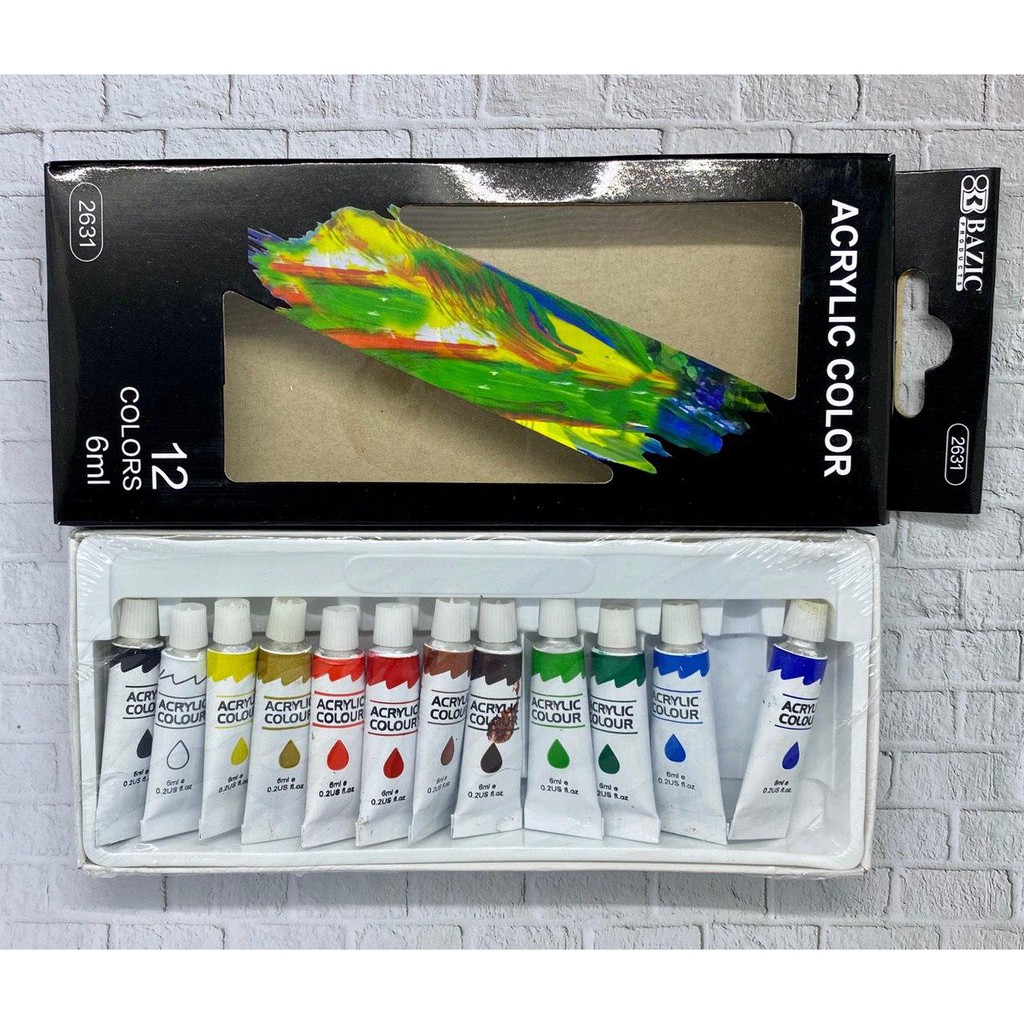 

Acrilic Colour Basic 2631 , 12 colour, 6mm